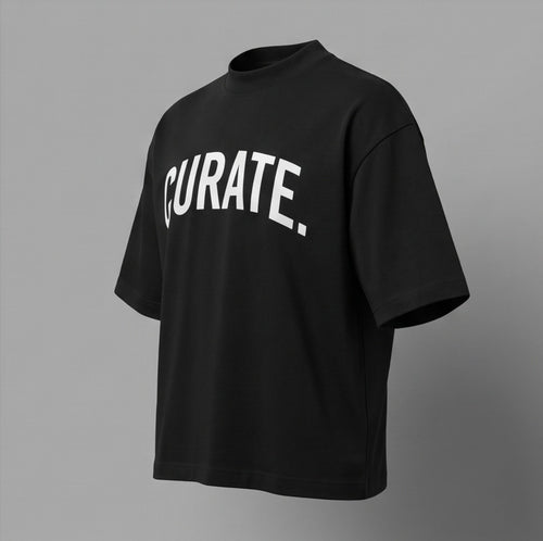 BLACK LOGO TEE